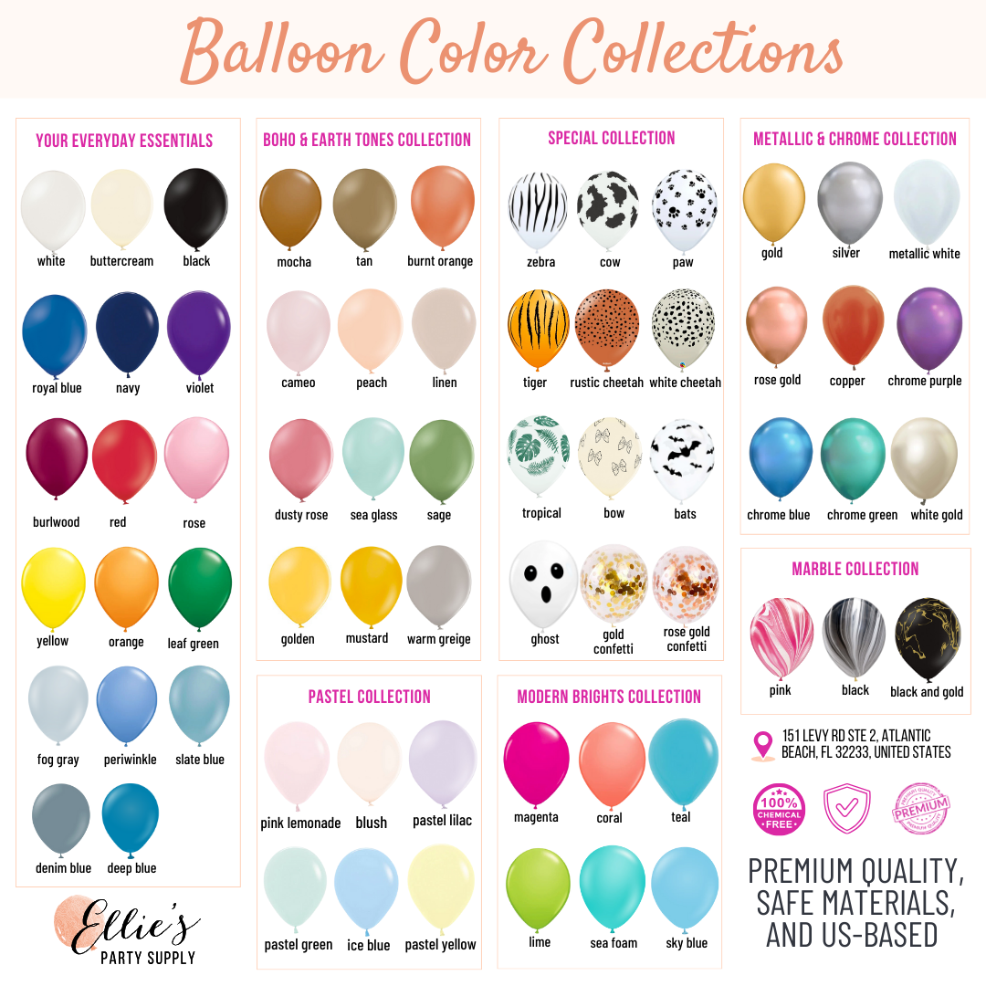 Rose Gold, Blue & Pink Balloon Garland Kit – Gender Reveal Decor