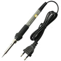 60W Adjustable Temperature Soldering Iron 200–450°C Electric Rework Station with 5 Tips & Stand, 110/220V EU/US Plug