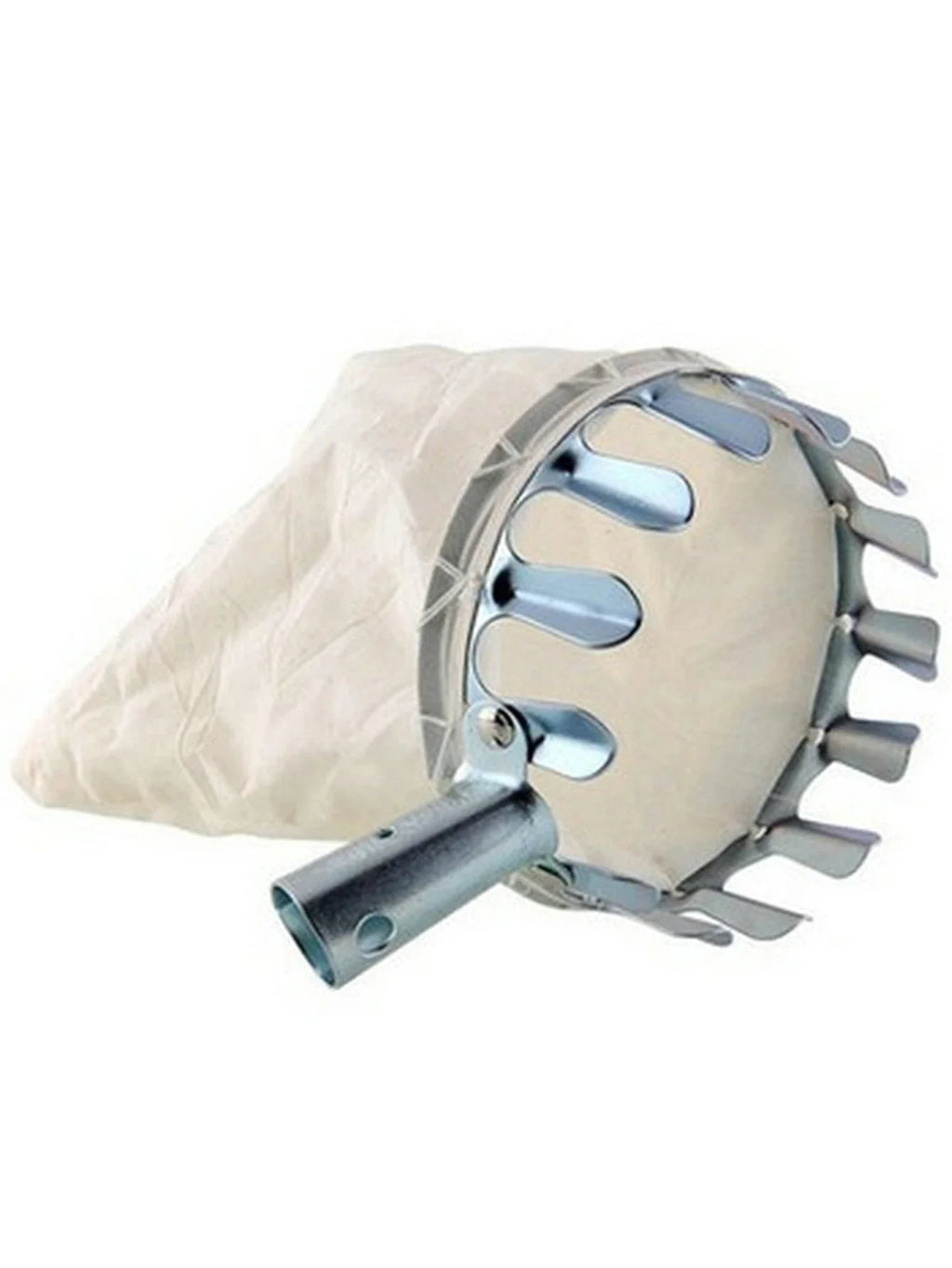 Fruit Picker Basket with Foam Cushion – Pole Attachment Harvesting Tool for Apples & Peaches