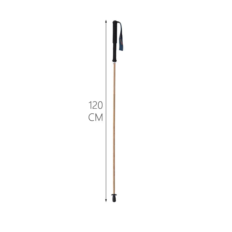 Ultra-Light Carbon Fiber Folding Trekking Poles - Collapsible Anti-Shock Hiking & Nordic Walking Sticks (110/120/130 cm | 43.3/47.2/51.2 in)