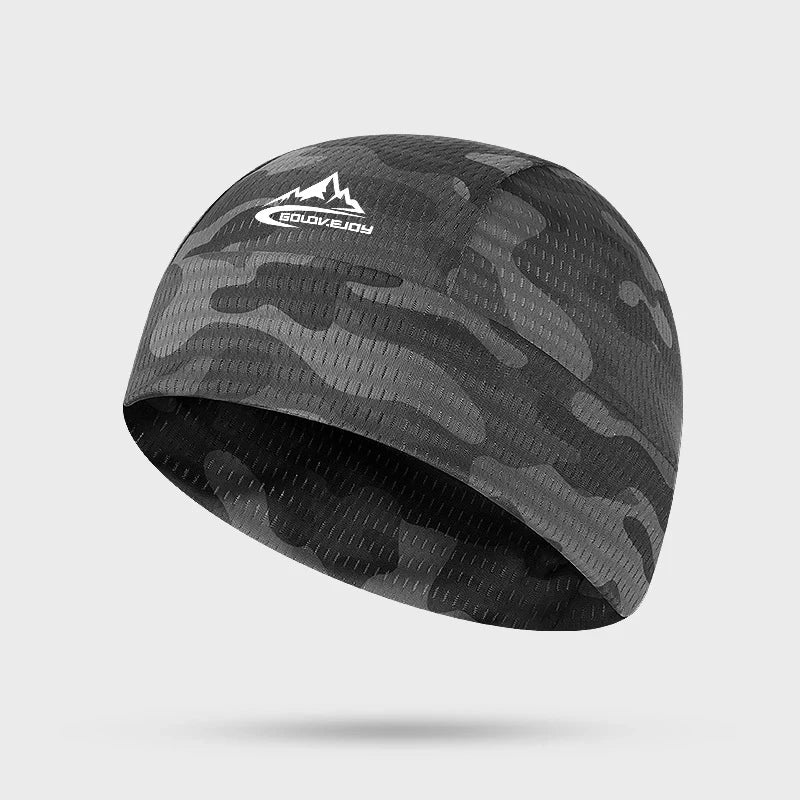 Cooling Skull Cap Helmet Liner - Breathable Sweat-Wicking Quick-Dry Cycling & Running Hat for Outdoor Hiking