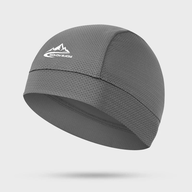 Cooling Skull Cap Helmet Liner - Breathable Sweat-Wicking Quick-Dry Cycling & Running Hat for Outdoor Hiking