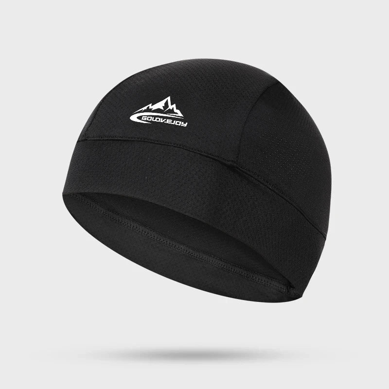 Cooling Skull Cap Helmet Liner - Breathable Sweat-Wicking Quick-Dry Cycling & Running Hat for Outdoor Hiking